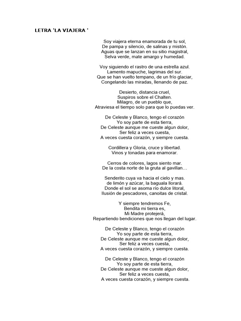 Letra de 