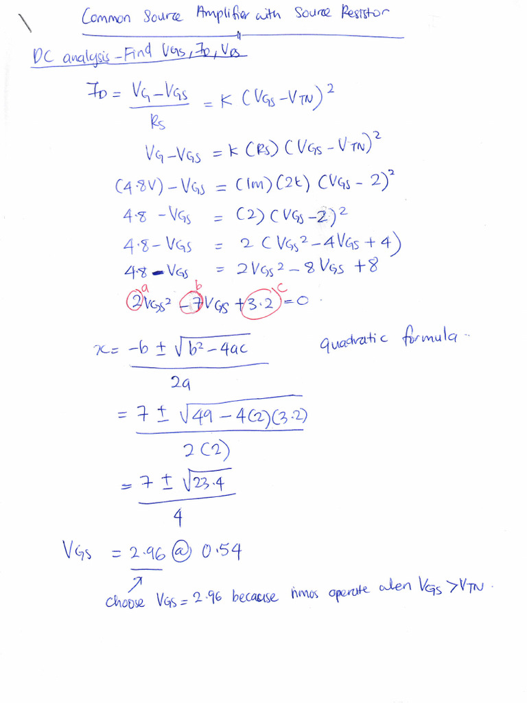 Additional Note Fet Small Signal AmplifierPART 3 PDF