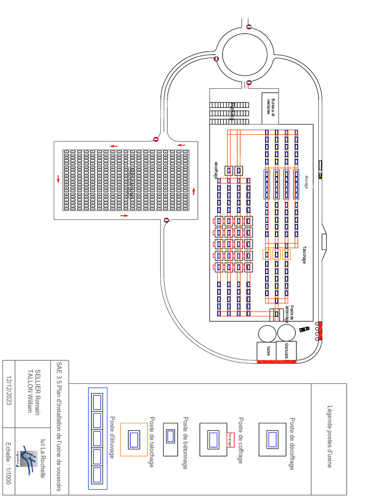 Plan d'installation SAE 3 à La Rochelle | PDF