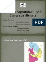 Historia Argentina II - 3º B