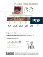 Fonema C Q Dactilologico