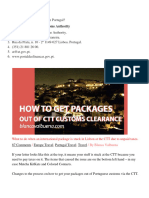 Customs Clearance in Portugal