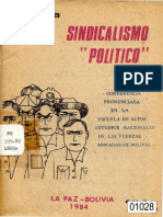 1984 Sindicalismo Politico
