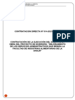 Contratacion Directa #014-2023-Unalm: Universidad Nacional Agraria La Molina