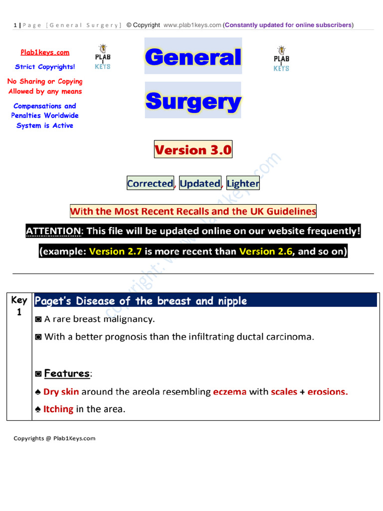 General Surgery PDF