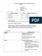 MODELO DE INFORME PROYECTIVO DEL TAF b1t1