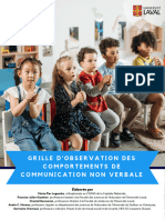 Guide - Grille D'observation Des Comportements de Communication Non Verbale 2023