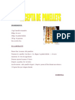 Receptes Panellets