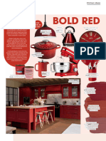 Bold Red Kitchen