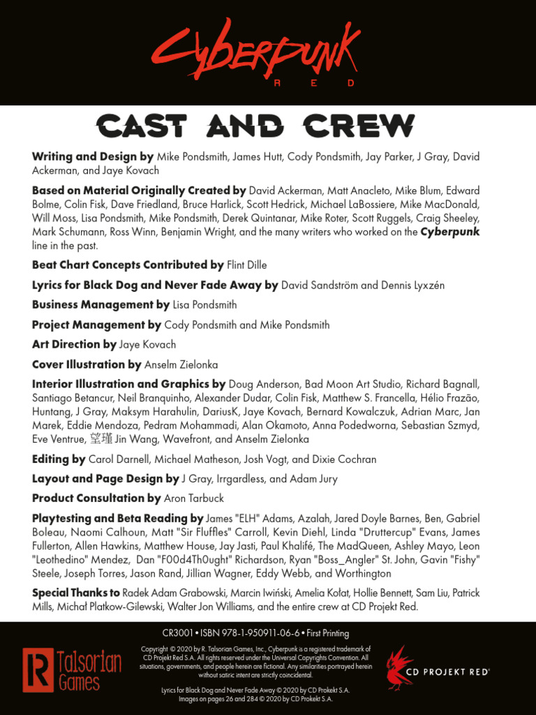 Cpr Corebook Cyberpunk Red V121pdf Pdf Free 3 Pdf