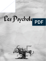 Psycholunes Organisation