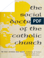 The Social Doctrine of the Catholic Church