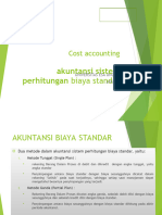 Akuntansi Sistem Biaya Standar
