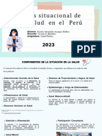 Análisis Situacional de La Salud en El Perú .