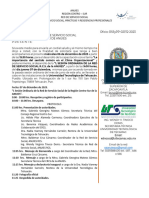 Invitación General, Integrantes de La Red para El Desarrollo de La Tercera Sesión de La Red 2023