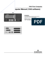 7955 Gas Flow Computer Operating Manual 1540 Software en 133108