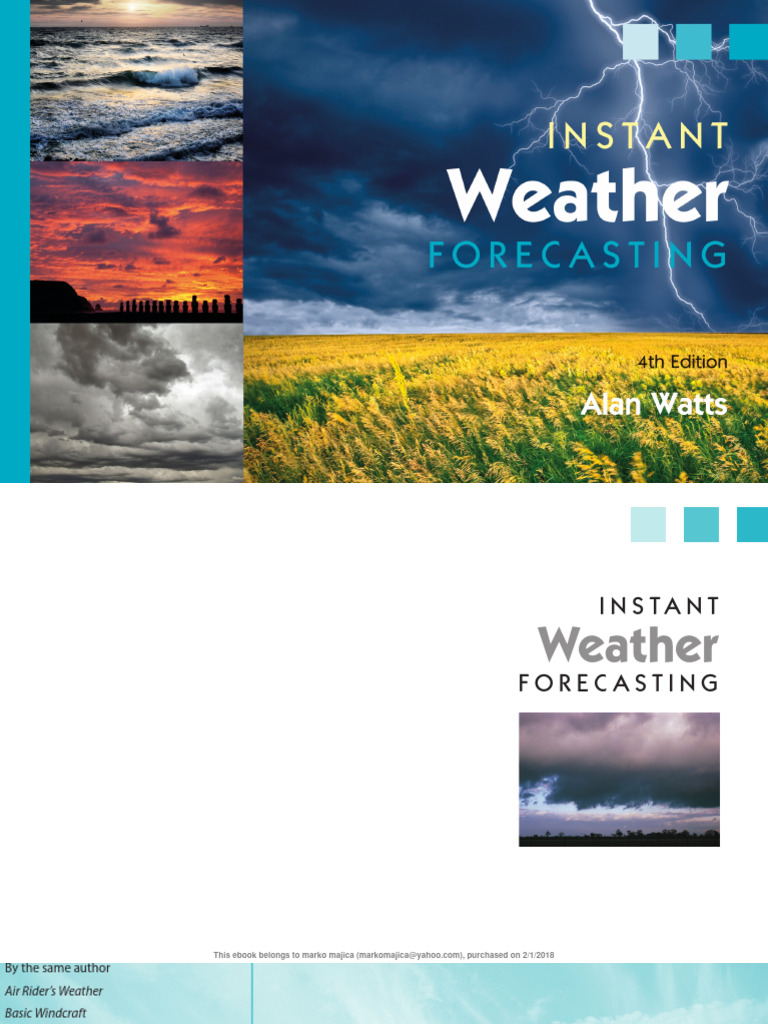 Instant Weather Forecasting | PDF