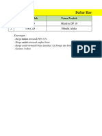 Daftar Harga