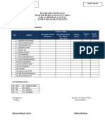 Instrumen Penilaian Aspek Teknis