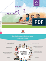 Cuadernillo de Tutoría 2 Segundo Grado de Educación Primaria