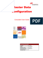 Master Data Configuration