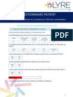 Questionnaire Patient