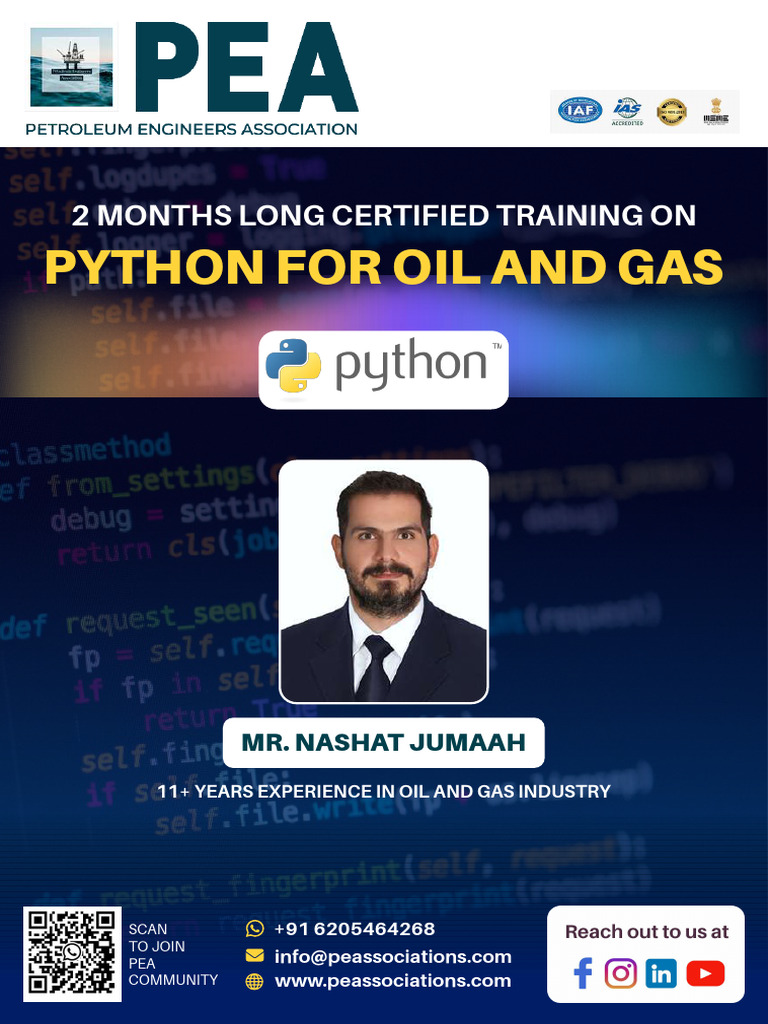 Python For Oil & Gas 2024 | PDF | Python (Programming Language ...