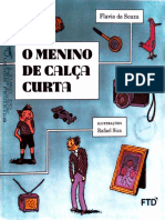 Livro o Menino de Calça Curta