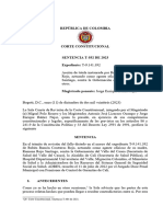 República de Colombia: Cfr. Corte Constitucional, Sentencia T-404 de 2021