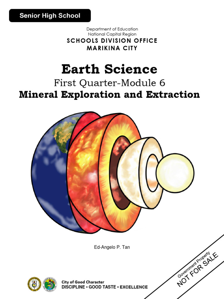 SHS - EARTH-SCIENCE - Q1 - M6 - Mineral Exploration and Extraction ...