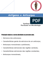 Imunologia - Aula 08 Antigenos e Anticorpos
