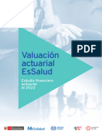 Estudio Actuarial Financiero EsSalud 2022