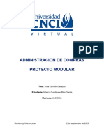 Administracion de Compras Proyecto Modular