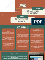 Xi Ipa 5 Kelompok Tema Seni Budaya