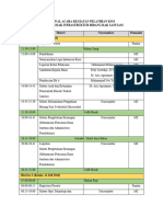 Rundown Pelatihan KSM