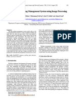 Smart Vehicle Parking Management System Using Image Processing