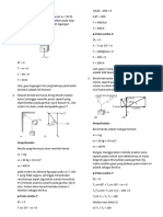 Soal Latihan Hukum Newton + Bahas