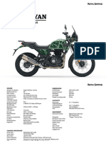 Royal Enfield Himalayan Technical Specifications