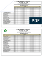 Presensi Kehadiran Kelas 5