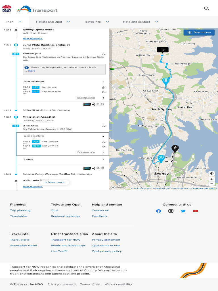 Trip Planner Transportnsw info 2 PDF