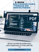 E-Book Primeiros Passos para Se Tornar Um Desenvolvedor v1.0.0