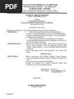 Format dan Contoh Surat Edaran Resmi | PDF