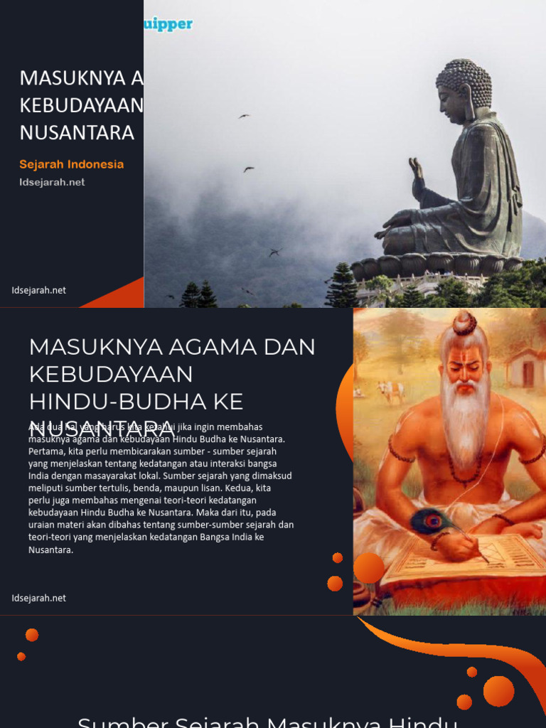 Pengaruh Agama Hindu dan Buddha Terhadap Budaya Nusantara