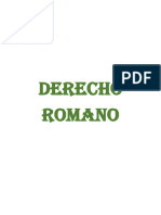 Derecho Romano II CICLO