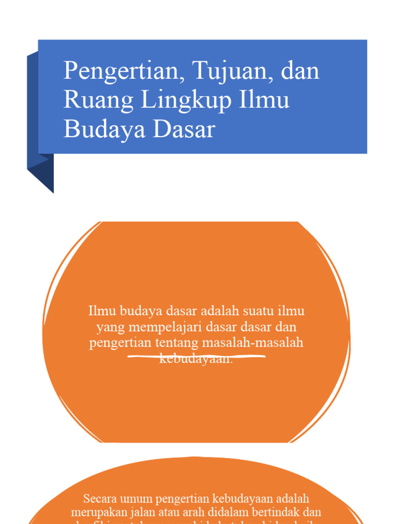 Ilmu Budaya Dasar Pdf
