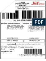 Shipping Label 23062101a49d0ft