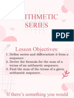 Quarter 1 Arithmetic Series