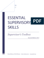 Essential Supervisory Skills