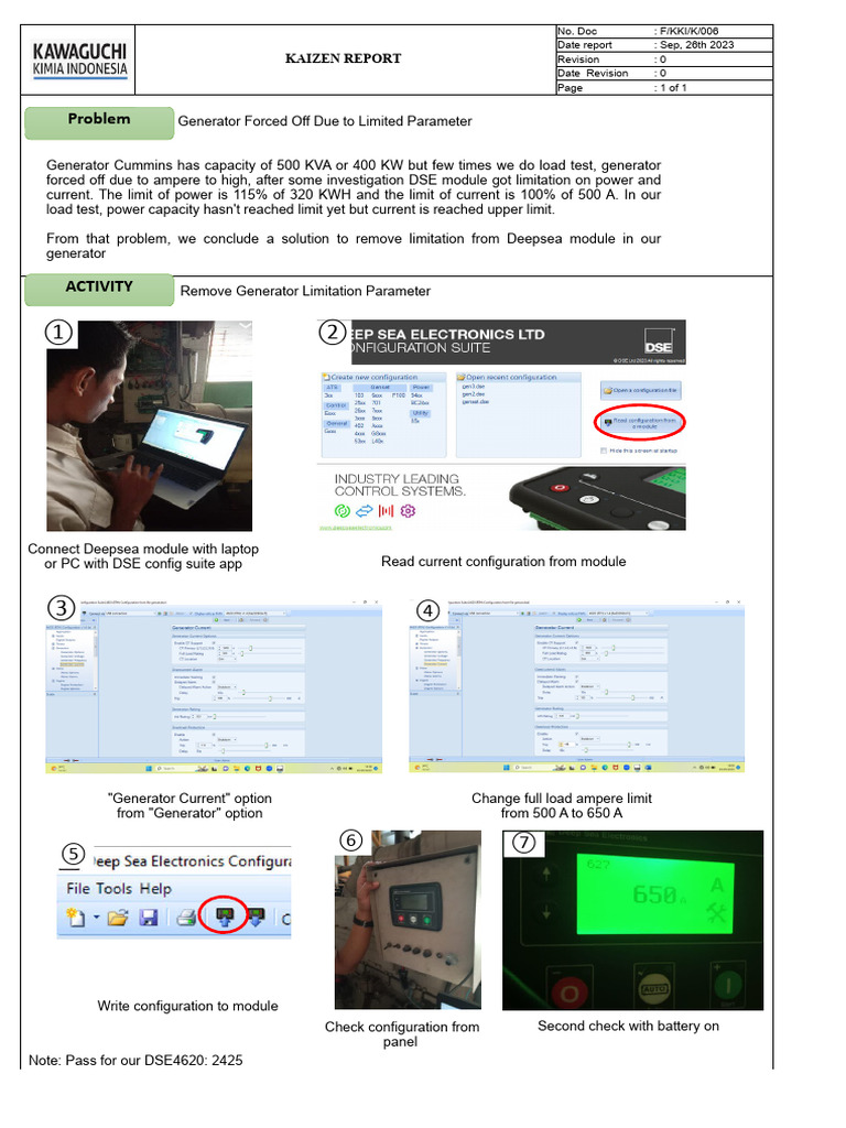 kaizen report 03 | PDF | Materials | Physical Sciences