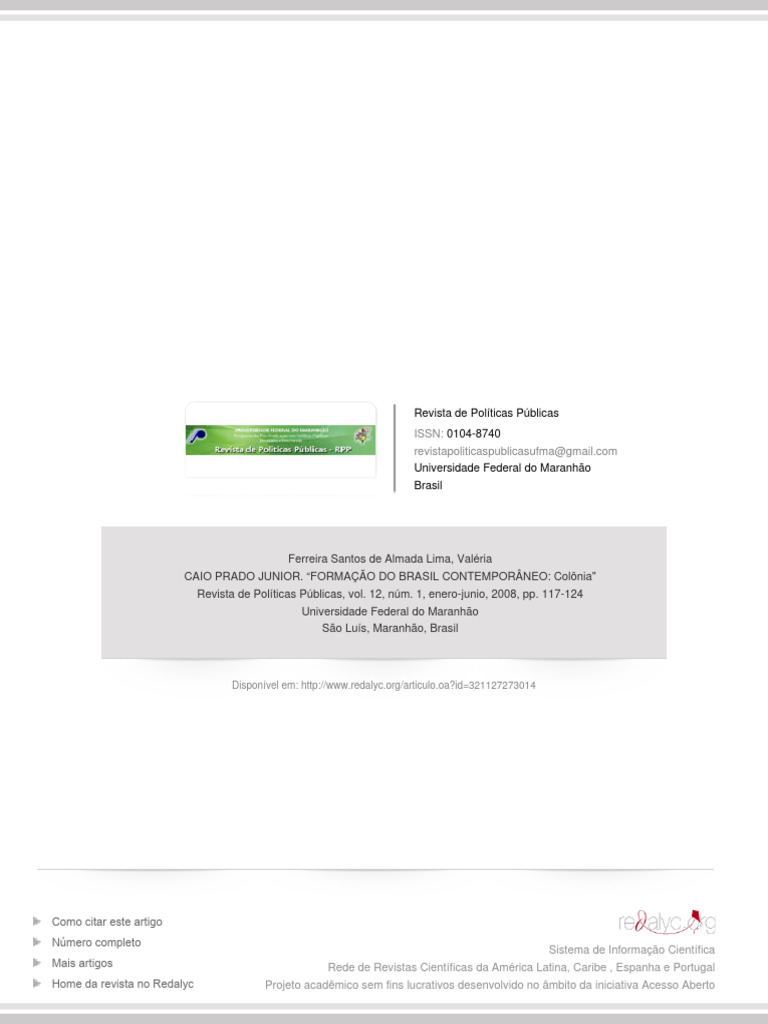 LIMA, Valéria Caio Prado Junior, Formação